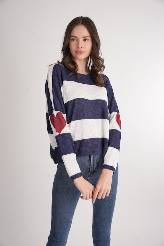 Heart on your sleeve sweater best sale